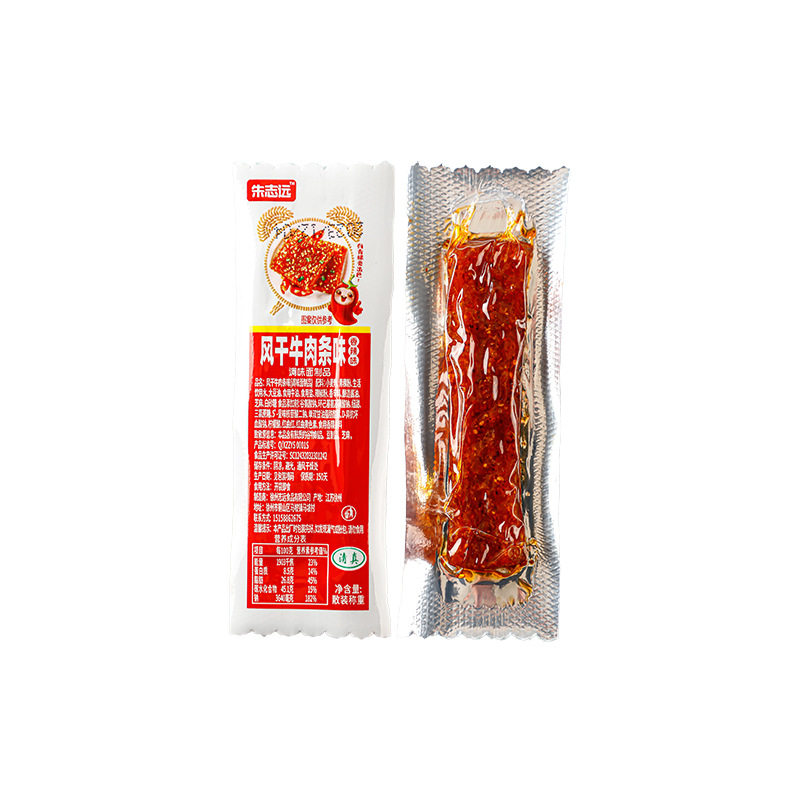 朱志远清真风干牛肉味辣条