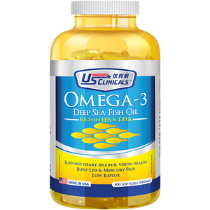 深海鱼油软胶囊omega3成人补脑