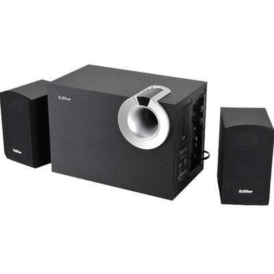 漫步者R206BT 台式机电脑音箱无线蓝牙USB插卡家用超重低音炮音响