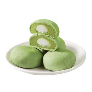【低脂低钠】龙井绿茶酥饼雪媚娘夹心下午茶网红休闲早餐点心糕点