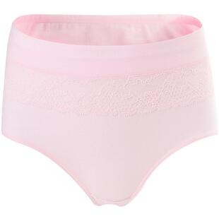 ab内裤女蕾丝中高腰抗菌弹力棉小平角女裤提臀舒适内衣0116