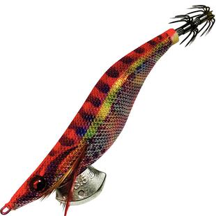 日本YAMASHITA轻快速沉紫外线反应色490色夜光木虾鱿鱼钩海钓鱼饵