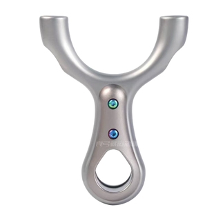 火狼逍遥铁锤顶卡手感王单卡超硬630不锈钢单卡珠扁皮筋弹弓速射