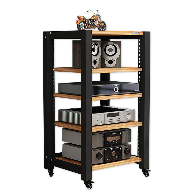 可调节功放机架影音器材设备机柜客厅家庭影院升降音响功放架子