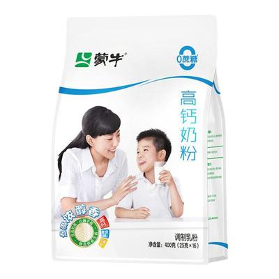 蒙牛高钙奶粉400g营养早餐