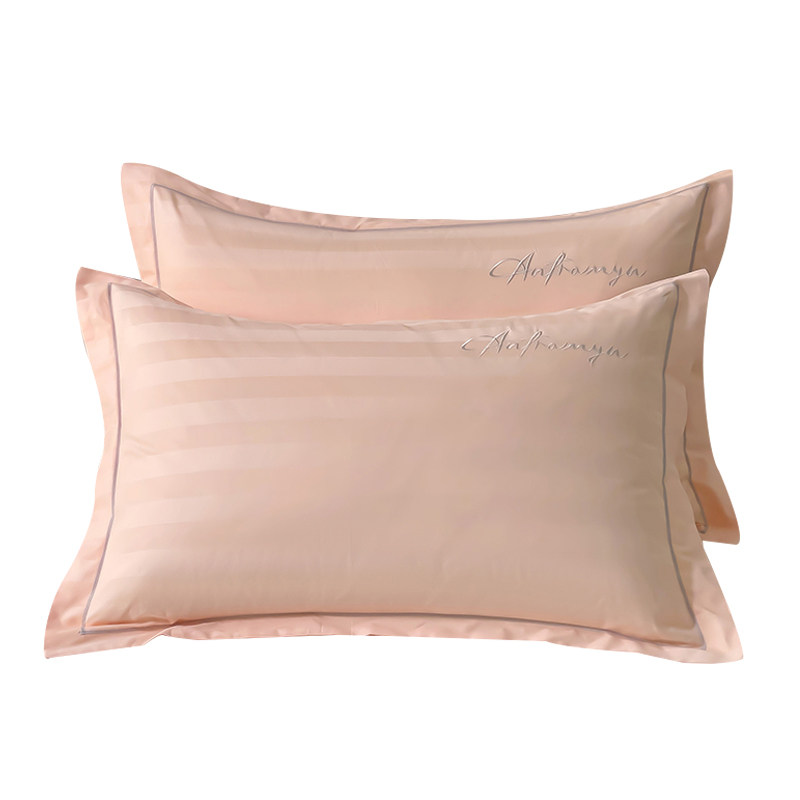 2025新款轻奢长绒棉枕头套一对装全棉纯棉枕芯内胆保护套四季通用