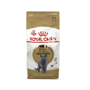 法国皇家猫粮Bs34英短专用猫粮宠物蓝猫英国短毛猫成猫主粮2KG