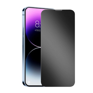 炫威适用苹果13磨砂钢化膜iphone14promax防窥膜14pro手机12por全屏防窥pormax电竞游戏Plus防指纹pm保护贴膜
