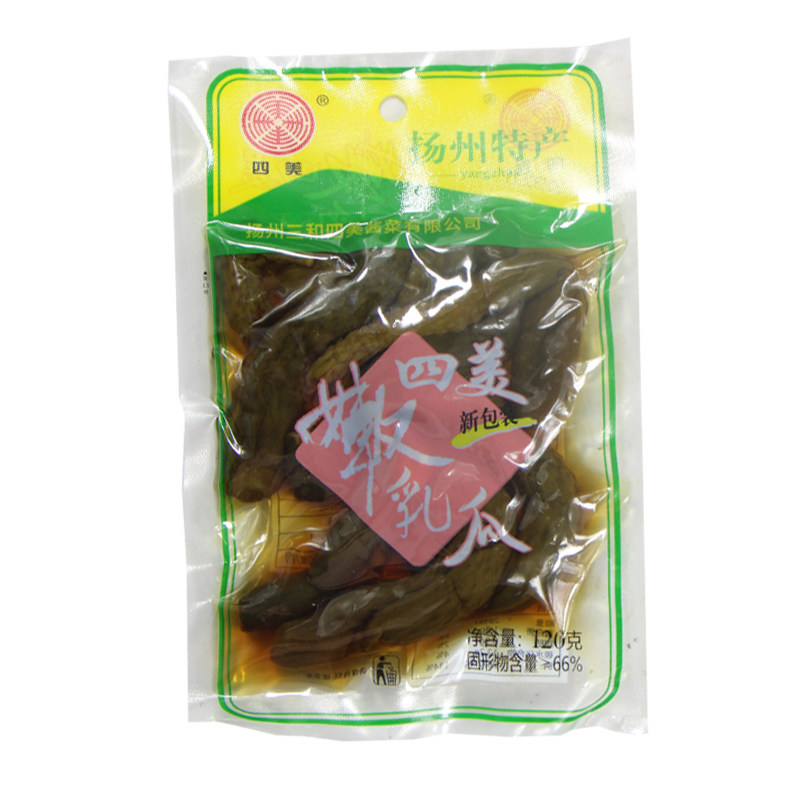 扬州三和四美嫩乳瓜黄瓜酱腌菜