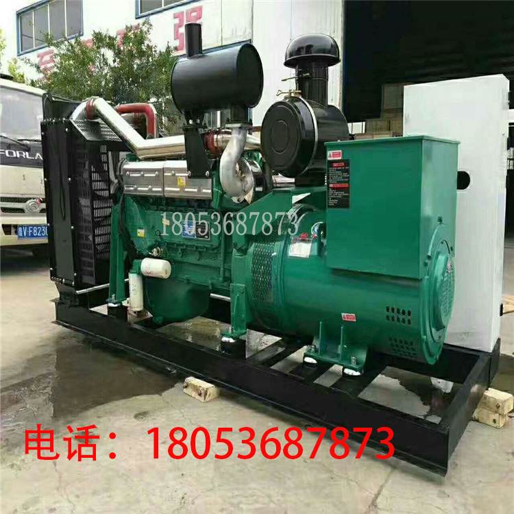 潍坊300kw柴油发电机组 300千瓦有刷应急发电机  六缸动力 性能好