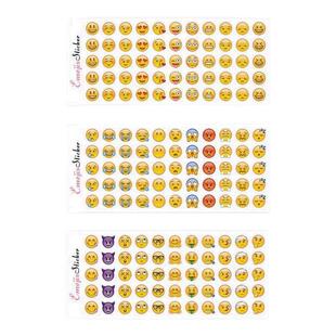 emoji贴纸表情包迷你传纸条神器手帐装饰小图案可爱搞怪创意个性