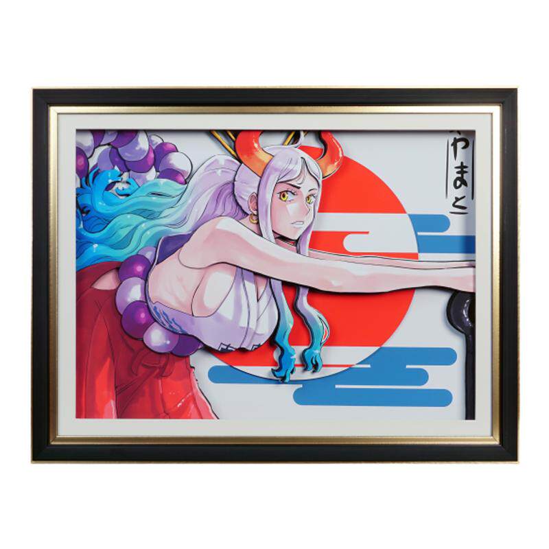 大和立体画海贼王周边挂画手办3D