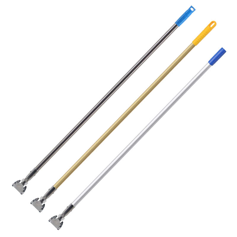 兰诗平板尘推拖把杆子配件拖头架子替换尘推布不锈钢杆子合金杆子