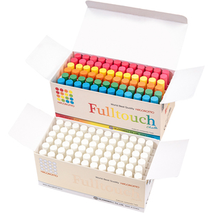 【天猫正品】日本羽衣粉笔hagoromo无尘粉笔教师用儿童无毒黑板报专用彩色粉笔无粉尘红色粉笔韩国教师节礼物