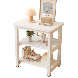 书桌小桌子床头柜家用鱼缸架床边桌打印机置物架多层收纳架电脑桌