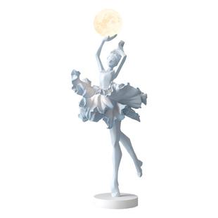 女孩轻奢小夜灯摆件高级感小众艺术装饰客厅电视柜玄关生日礼物