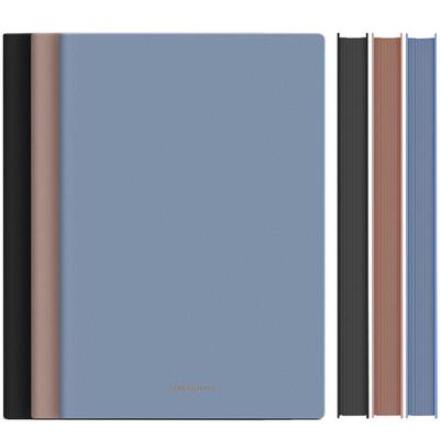 得力pu皮A5软皮办公笔记本子