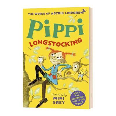 Pippi Longstocking 长袜子皮皮 儿童小说进口原版英文书籍