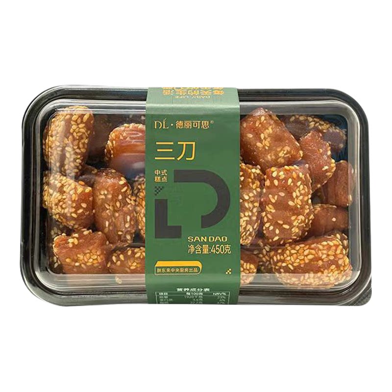 胖东来三刀传统糕点450g