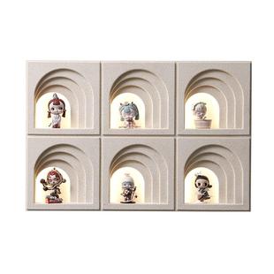 拉布布泡泡玛特盲盒收纳电表箱盒遮挡装饰画电闸配电箱开关箱挂画