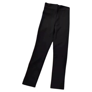 超高腰显瘦显高西装裤女黑色早春2025新款高级垂感小脚裤烟管裤子