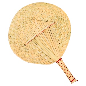 纯手工编织蒲草粽叶扇夏季宝宝