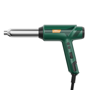 鹿仙子塑料焊枪小型烤枪调温热风枪PP板汽车保险杆修复PVC塑焊枪