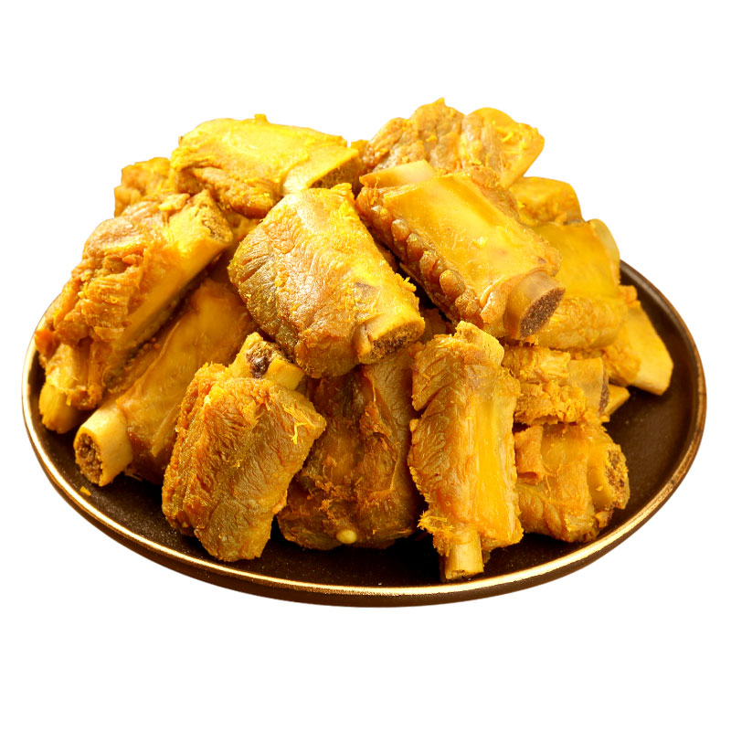干香辣排骨客家小吃盐焗猪肋排熟食即食解馋零食下酒广东梅州特产