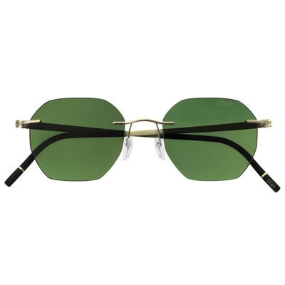 诗乐无螺丝超轻无框纯钛时尚墨镜