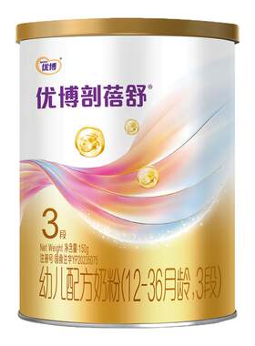 优博剖蓓舒3段幼儿配方奶粉150g