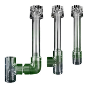 鱼缸去除油膜器旋转浮子旋风花篮鱼池面吸进水口浮头水族过滤配件