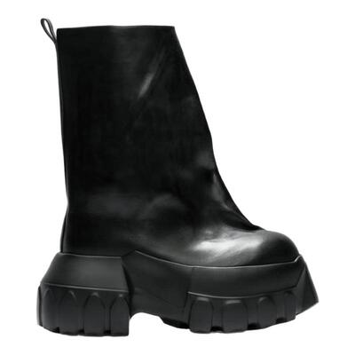 Rick Owens 瑞克·欧文斯 Flared Mega Tractor Boots 靴男HBX