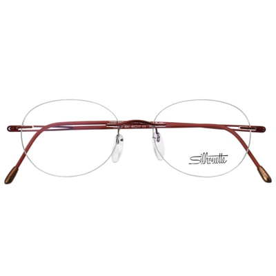 诗乐无螺丝纯钛超轻无框商务眼镜