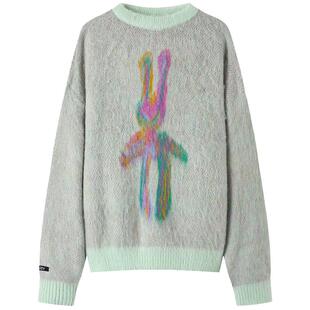 APPARITION 早春圆领套头毛衣 毛衫针织衫