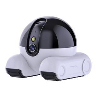 无线摄像头监控器家用高清夜视宠物监控可对话可移动行走360监控