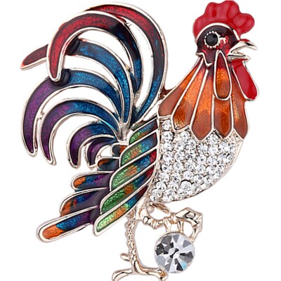 法国丝巾扣eternelle生肖鸡