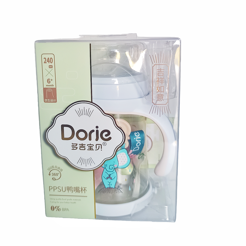多吉宝贝PPSU鸭嘴杯德国进口材质