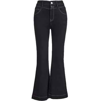 VeroModa含棉九分牛仔裤