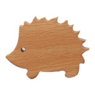 创意动物可爱挂衣钩粘钩免打孔实木质北欧 ins儿童房挂钩装饰把手