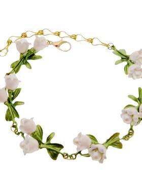 爱可饰品苍兰诀同款铃兰花手链