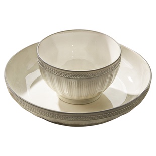 釉下彩深盘7寸8寸陶瓷盘子菜盘家用2026新款碗碟餐具汤盘好看碟子