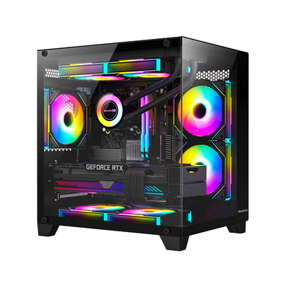 全新十二/十三代英特尔 i3 13100F/i5 12400F搭配独立显卡3050/7650/5060多开办公畅玩全家桶台式电脑主机