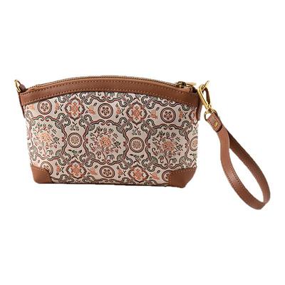 上海故事宋锦真丝手挎包