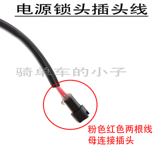 正品giant捷安特133电动车电源锁 电门开关锁电池坐垫套锁 零配件