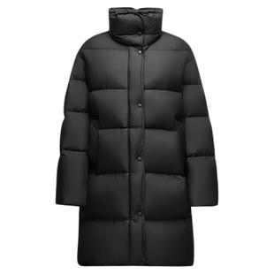 鹅绒|森马羽绒服女冬长款90绒子立领oversize三防2025新款面包服