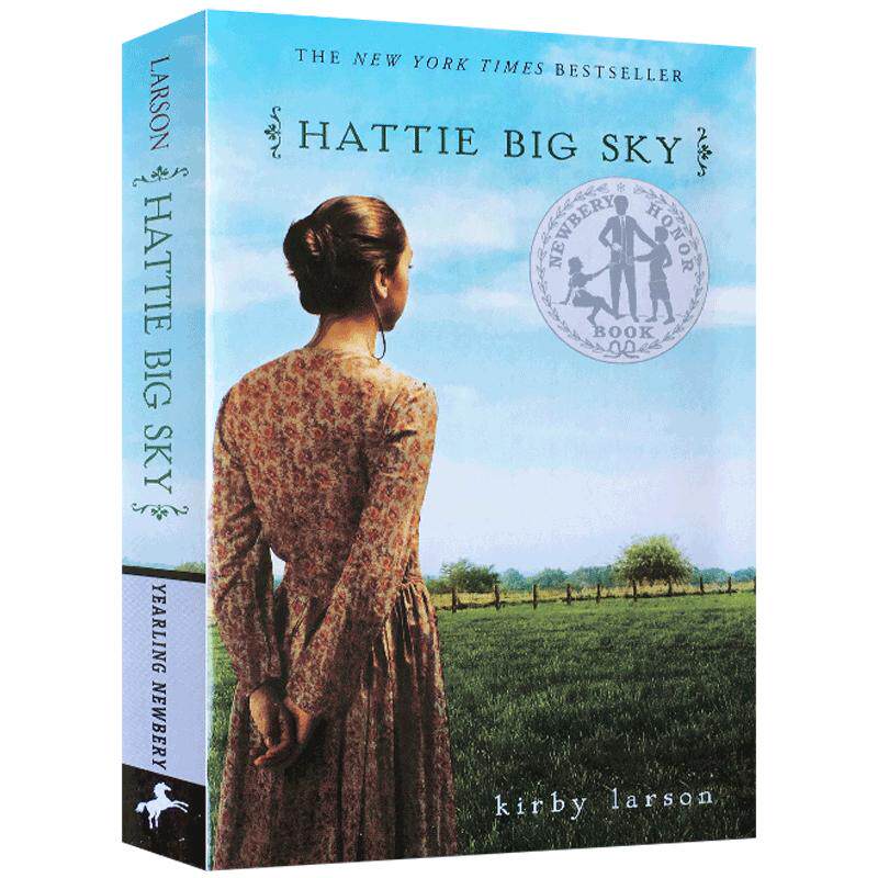 英文原版儿童章节桥梁书 Hattie Big Sky 海蒂的天空 纽伯瑞银奖 少儿读物