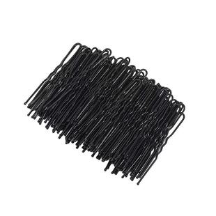 加粗加厚一字夹发夹女U型夹盘发舞蹈刘海夹大号发簪丸子头黑碎发