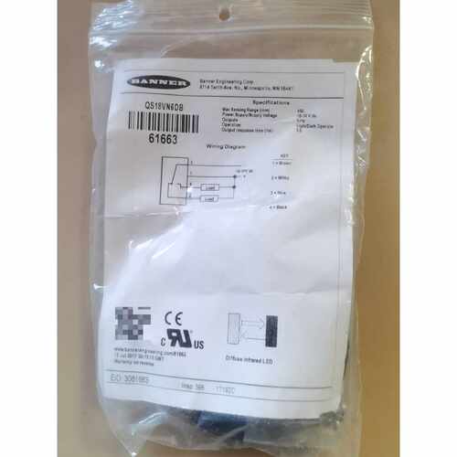 询价BANNER邦纳 QS18VN6DB光电传感器，，美