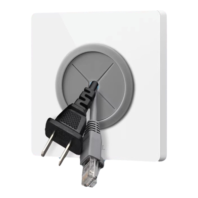 公牛开关插座出线孔面板网络穿孔