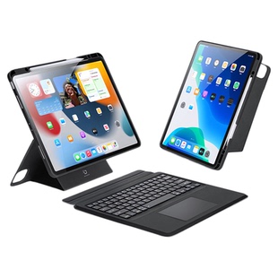 DUX DUCIS适用iPadPro13妙控键盘2025保护套分离11寸蓝牙磁吸键盘商务ipadpro2024全包带笔槽ipadair13保护壳